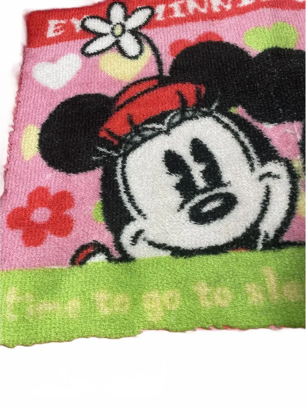 Vintage Disney Minnie & Mickey Rug Collectable Gift Classic Vintage Aesthetic